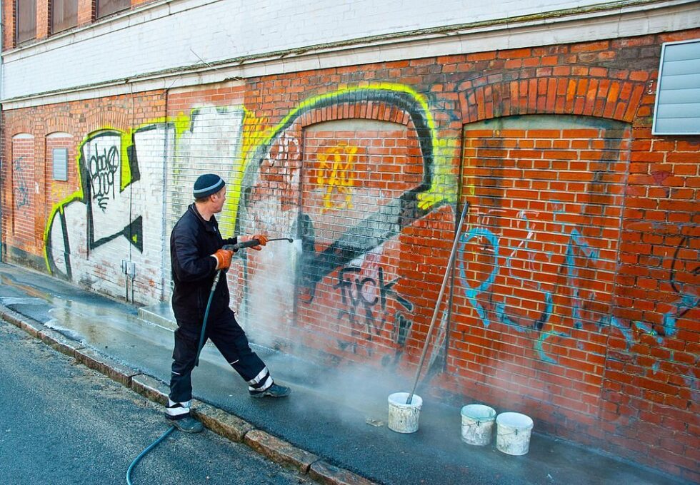 What Are the Three Most Common Graffiti Removal Methods in Des Moine